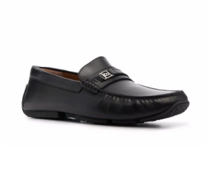 Alternative view of Giày Bally Leather Driver Piquet Loafers 'Black' 6221289
