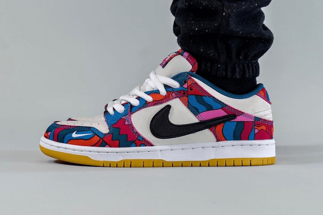 Giày Nike Parra x Dunk Low Pro SB 'Abstract Art' DH7695-600 - Ảnh 3