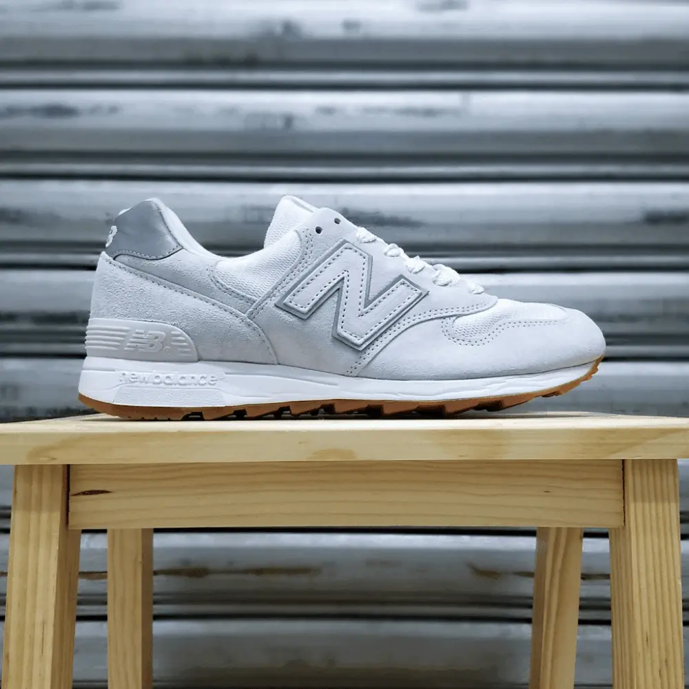 Giày New Balance 1400 'White Grey Gum' M1400JWH - Ảnh 4