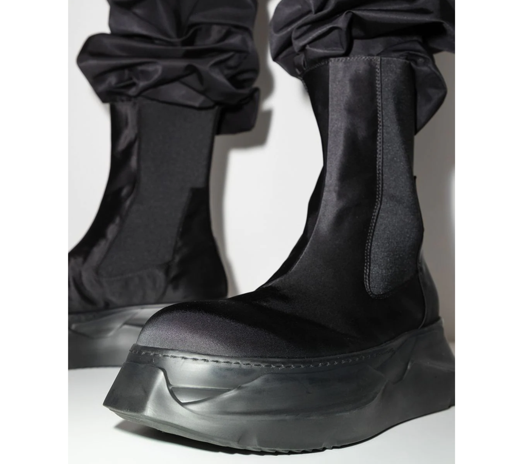 Giày Rick Owens DRKSHDW Abstract Boots 'Black' DU01B7846NBRB - Ảnh 4