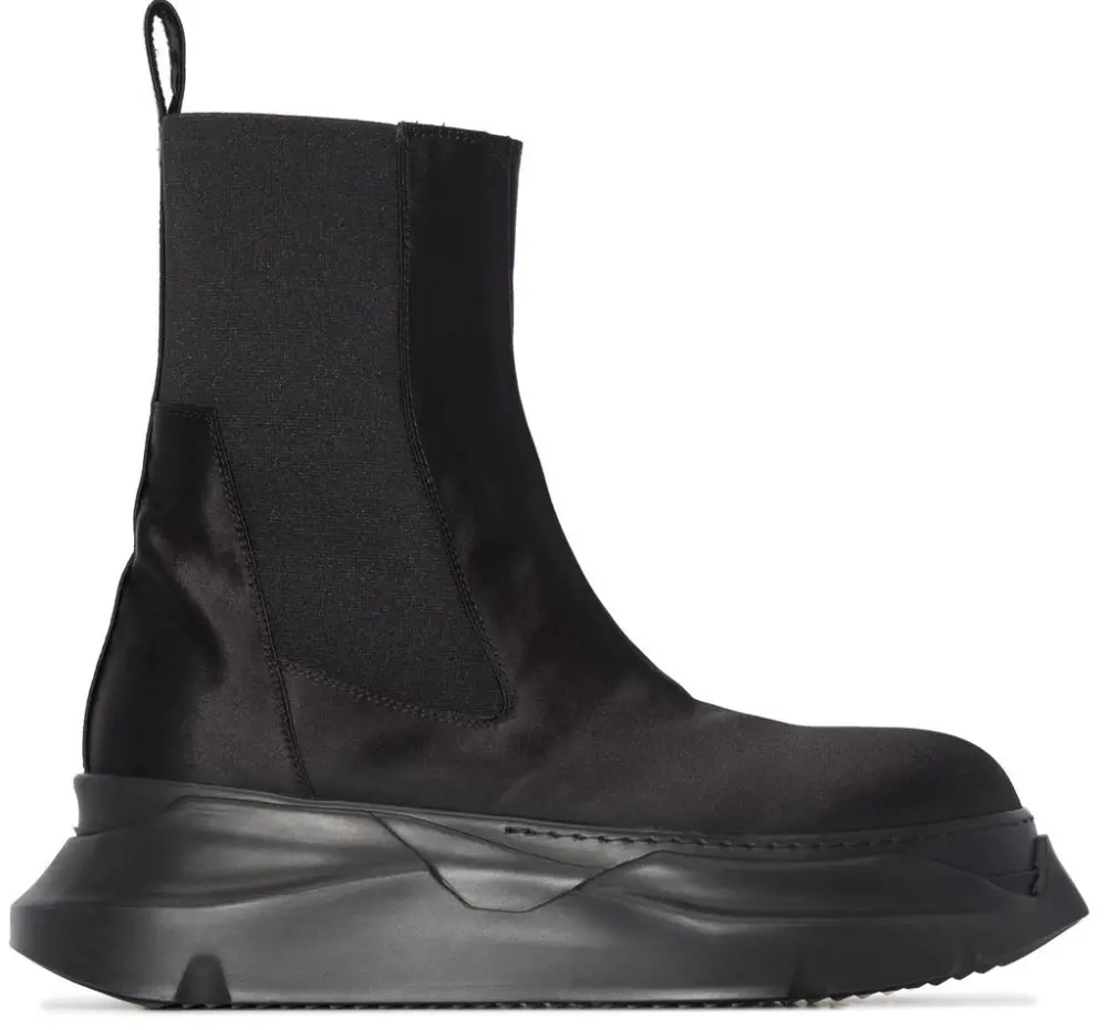 Giày Rick Owens DRKSHDW Abstract Boots 'Black' DU01B7846NBRB
