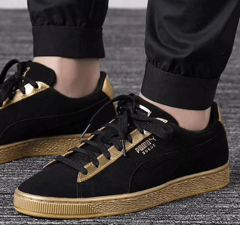Giày Puma Suede Classic Metallic 'Gold 50th' 367397-01 - Ảnh 6