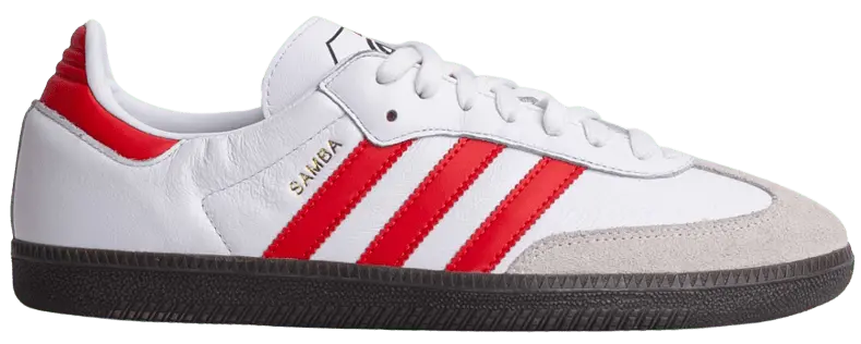 Giày Club Atlético River Plate x Adidas Samba 'White Red' HQ7039