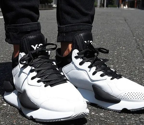 Giày Adidas Y-3 Kaiwa 'White Black' FX7280 - Ảnh 5
