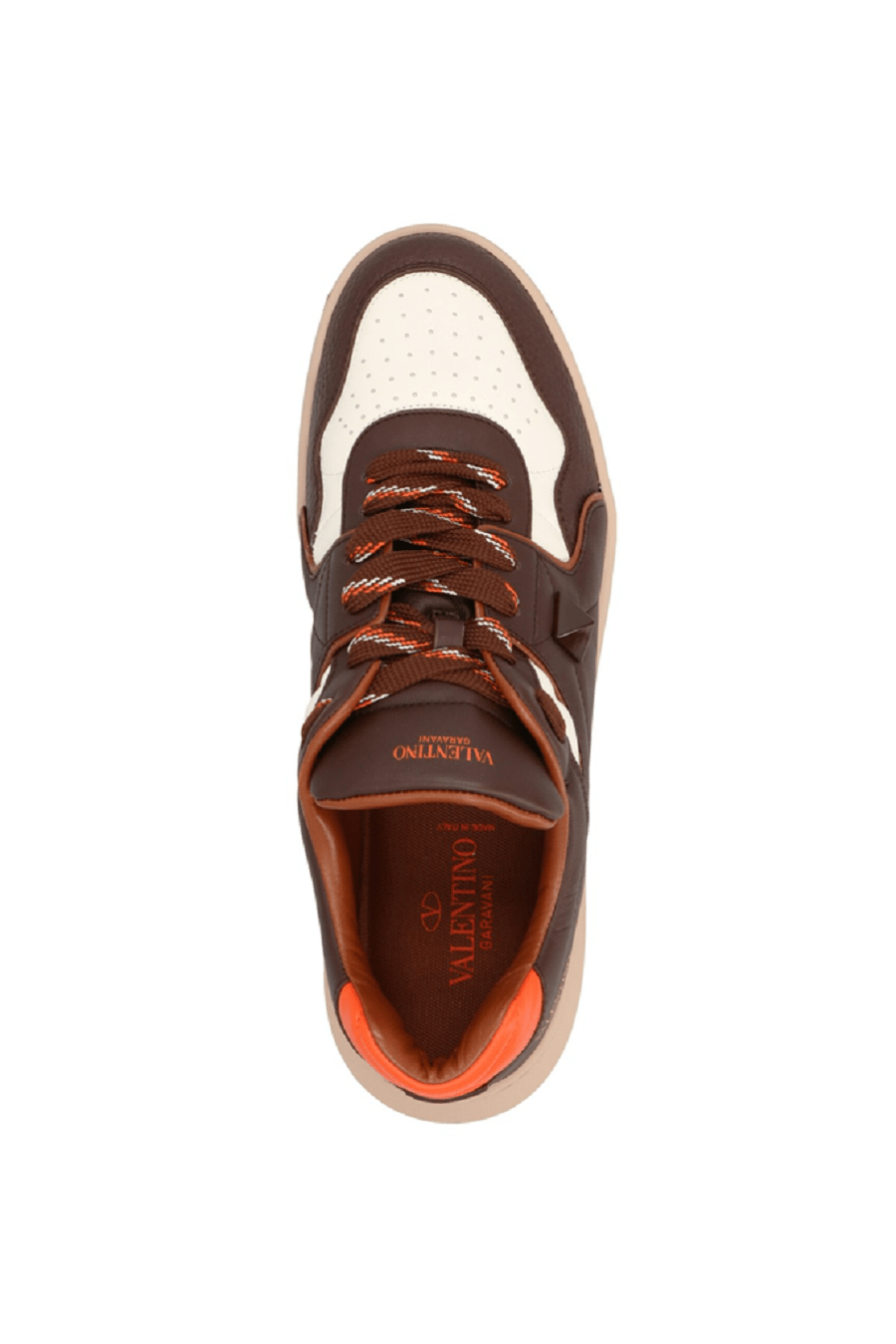 Giày Valentino Garavani ONE STUD Low-Top Sneaker in Nappa Leather 1Y2S0E71CWA6SH - Ảnh 4