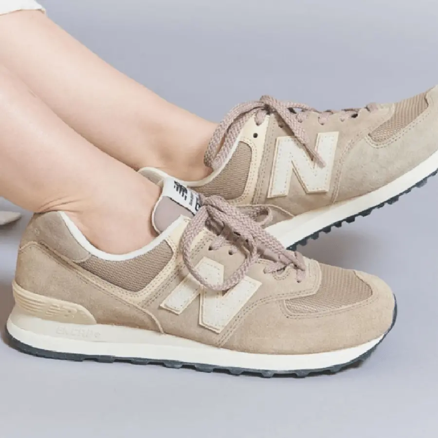 Giày New Balance 574 ‘Beige Off White’ U574WO2 - Ảnh 3