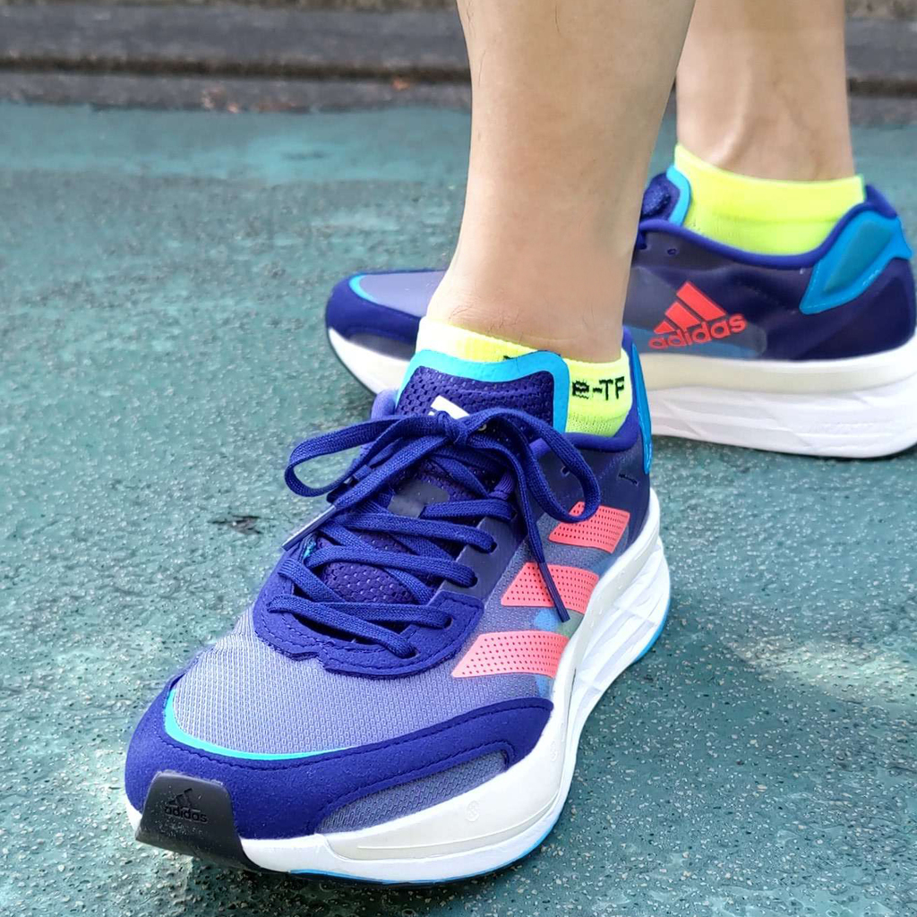 Giày Adidas Adizero Boston 10 M 'Indigo Blue Turbo' GY0926 - Ảnh 3