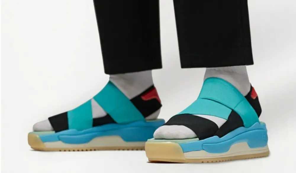 Dép Adidas Y3 Hokori 'Black Mint' GX1056 - Ảnh 4