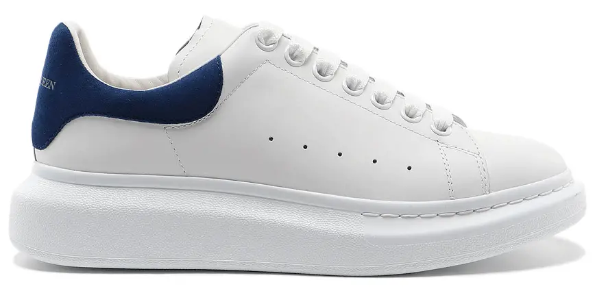 Giày Alexander McQueen Oversized Sneaker 'White Paris Blue'