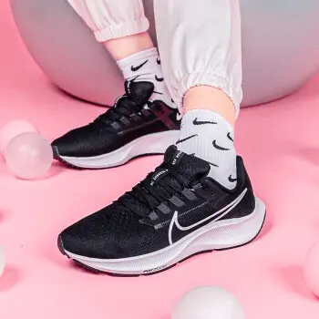Giày Nike Wmns Air Zoom Pegasus 38 'Black White' CW7358-002 - Ảnh 5