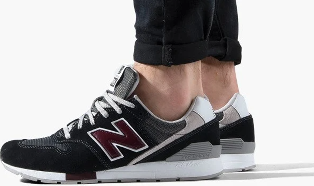 Giày New Balance 996 'Black Red' MRL996WK - Ảnh 2