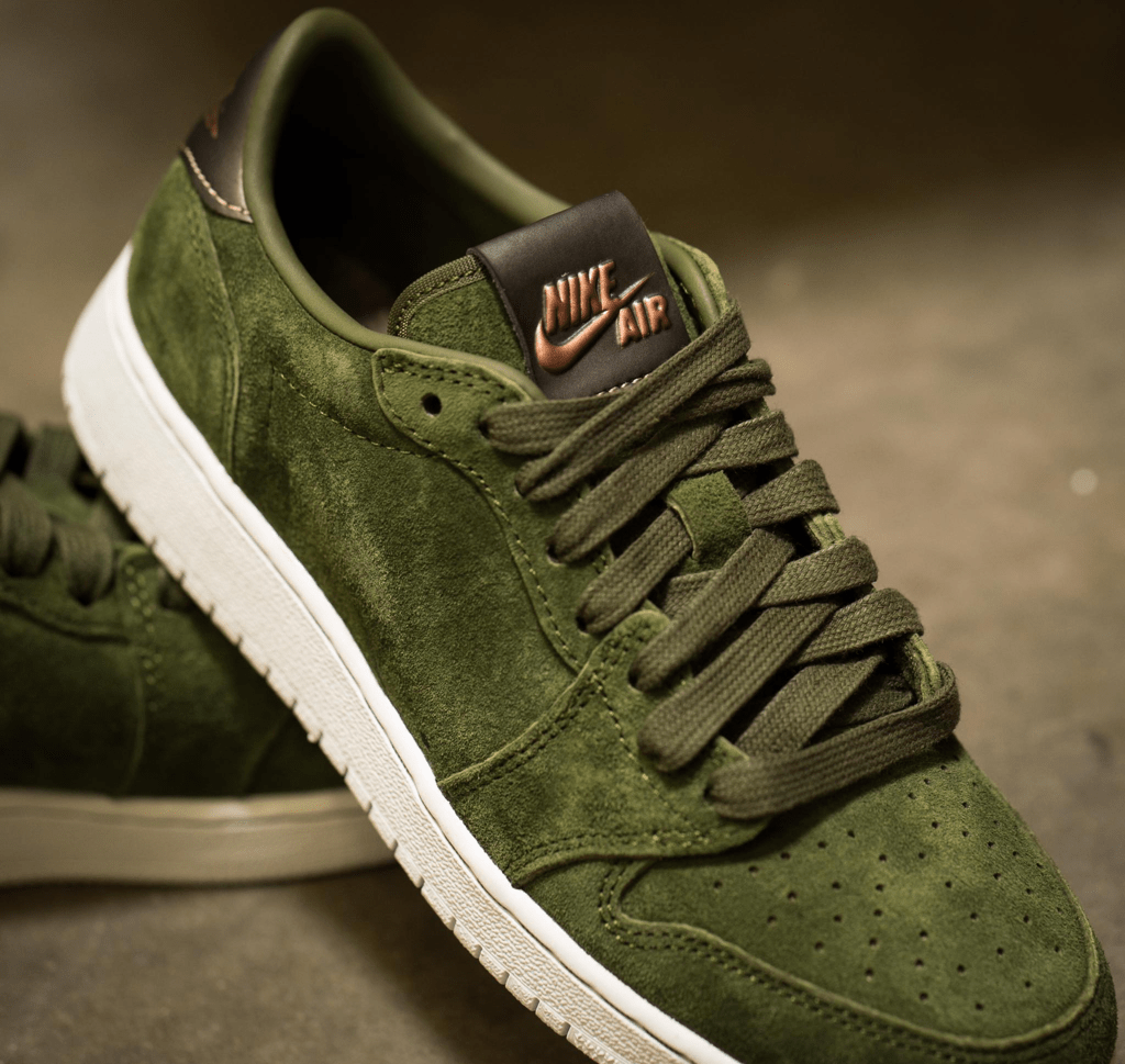 Giày Nike Air Jordan 1 Retro Low NS BG 'Legion Green' 919705-330 - Ảnh 2