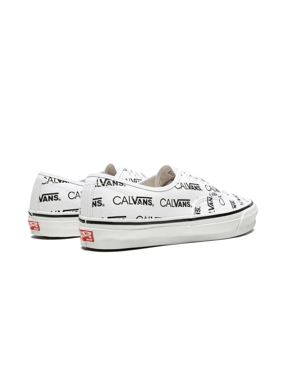 Giày Vans x Palace x CK1 Authentic Calvans 'True White' VN0A5FBDQLZ - Ảnh 6