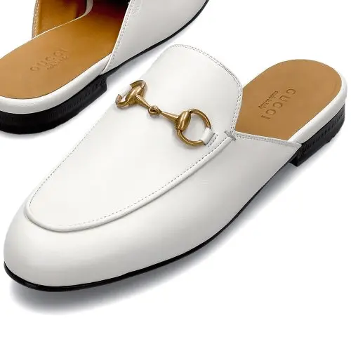 Giày Gucci Princetown Leather Slipper 423513-C9D00-9022 - Ảnh 4