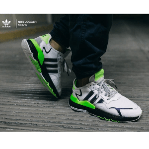 Alternative view of Giày Adidas Nite Jogger ‘Signal Green’ EG6749