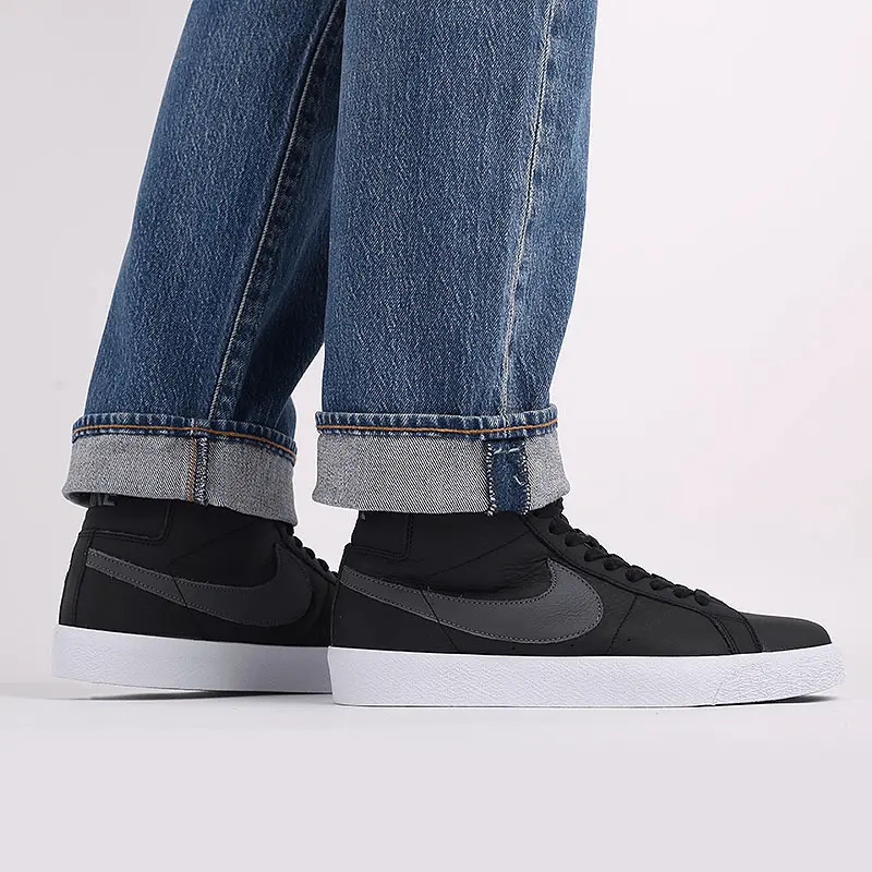 Giày Nike Zoom Blazer Mid ISO SB 'Black Orange Label' CV4284-001 - Ảnh 6