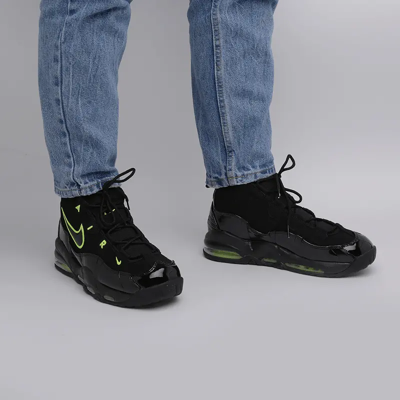 Giày Nike Air Max Uptempo 'Black Volt' CK0892-001 - Ảnh 3