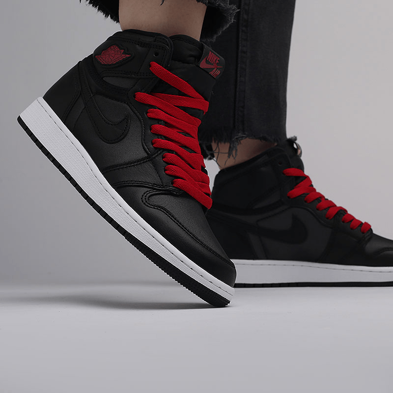 Giày Nike Air Jordan 1 Retro High OG BG 'Black Gym Red' 575441-060 - Ảnh 5