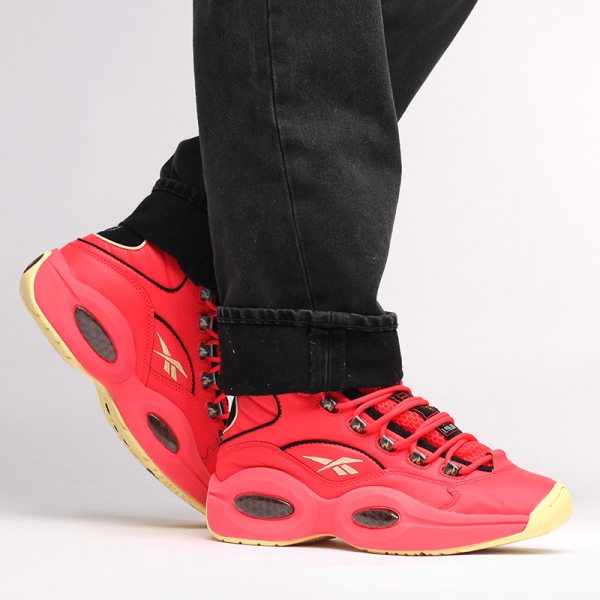 reebok question mid hot ones