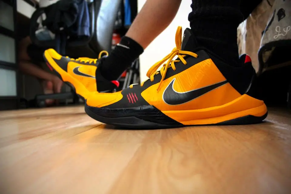 Giày Nike Zoom Kobe 5 'Bruce Lee' 386429-701 - Ảnh 5
