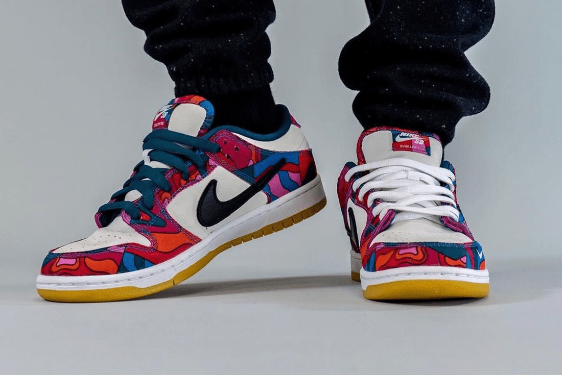 Giày Nike Parra x Dunk Low Pro SB 'Abstract Art' DH7695-600 - Ảnh 4