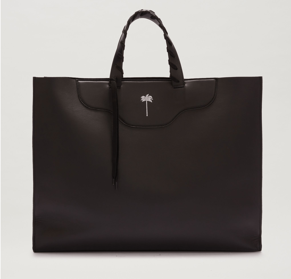 Túi Palm Angels Palm One 'Black' PMNA063F22LEA0011072 - Ảnh 3