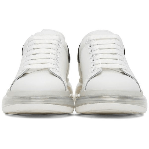 Giày Alexander McQueen Wmns Oversized Sneaker 'White Black' 611698-WHX98-9061 - Ảnh 4