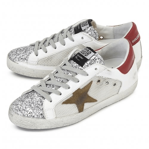Giày Golden Goose Superstar Leather Silver White GWF00103-F000156-80188 - Ảnh 5