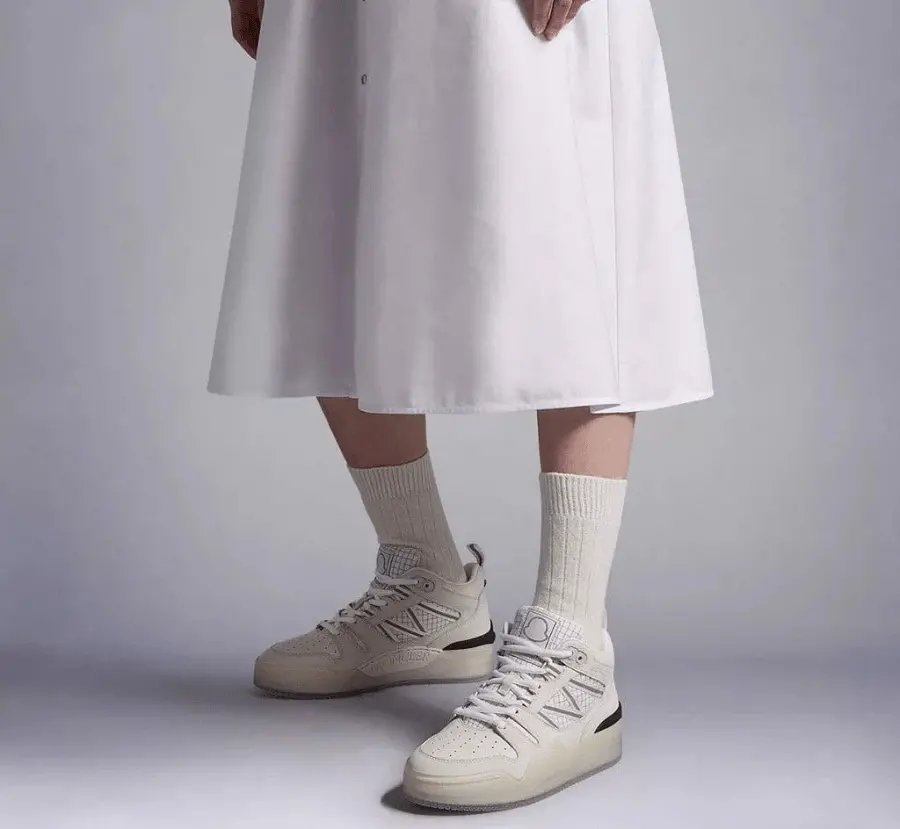 Giày Moncler Pivot High Trainers 'White' I109B4M00150M2554034 - Ảnh 3