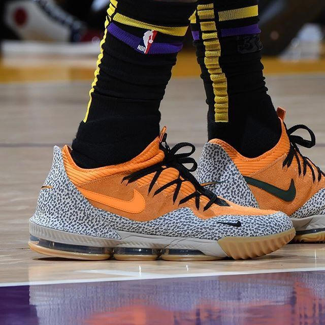 Giày Nike Atmos x LeBron 16 Low AC EP 'Safari' CI3358-800 - Ảnh 5