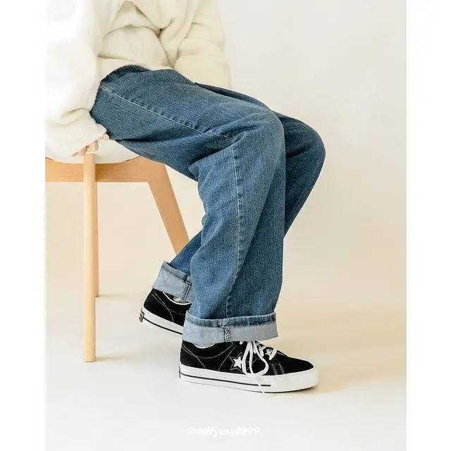 Alternative view of Giày Converse One Star 'Black White' 171587C
