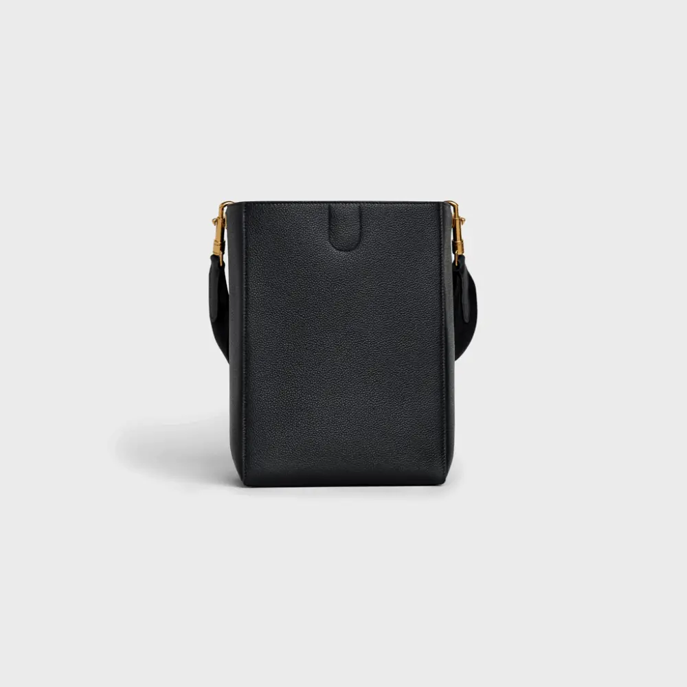Túi Celine Sangle Small Bucket Bag In Soft Grained Calfskin 189303AH4-38NO - Ảnh 4