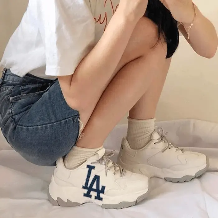 Giày MLB Bigball Chunky A LA Dodgers 32SHC1011-07W - Ảnh 4