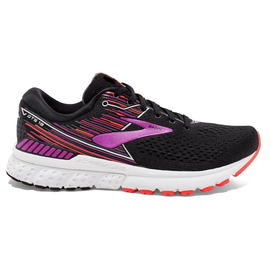 Giày Brooks Adrenaline GTS 19 Black Purple 1202841B-080
