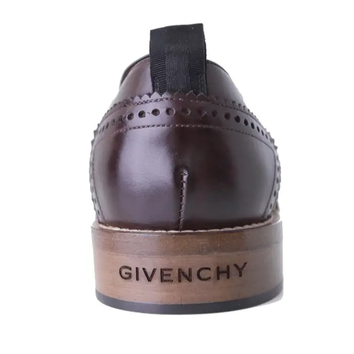 Giày Givenchy Men's Bolog Derby Shoes 'Brown' BH100PH05A-604 - Ảnh 3