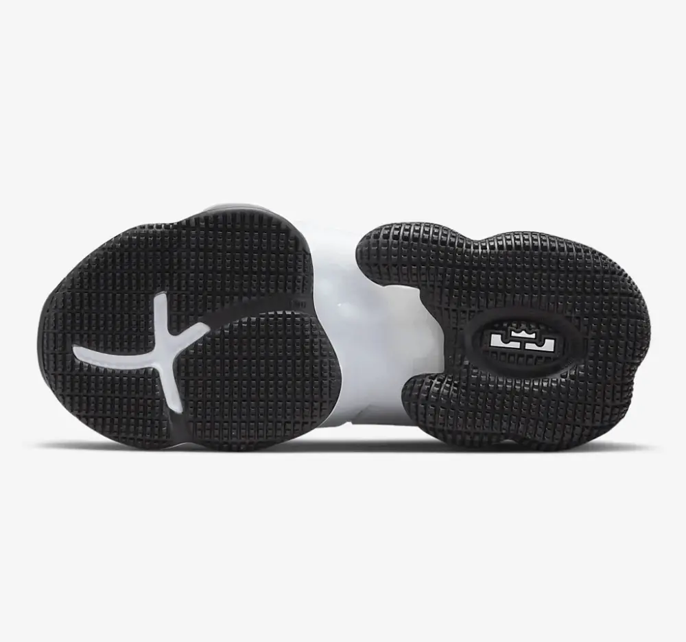 Giày Nike LeBron 19 'White Black Red Enfant' GS DD0418-101 - Ảnh 5