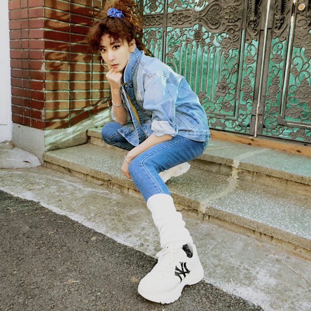 Giày MLB Bigball Chunky A Newyork Yankee 32SHC1011-50B - Ảnh 3