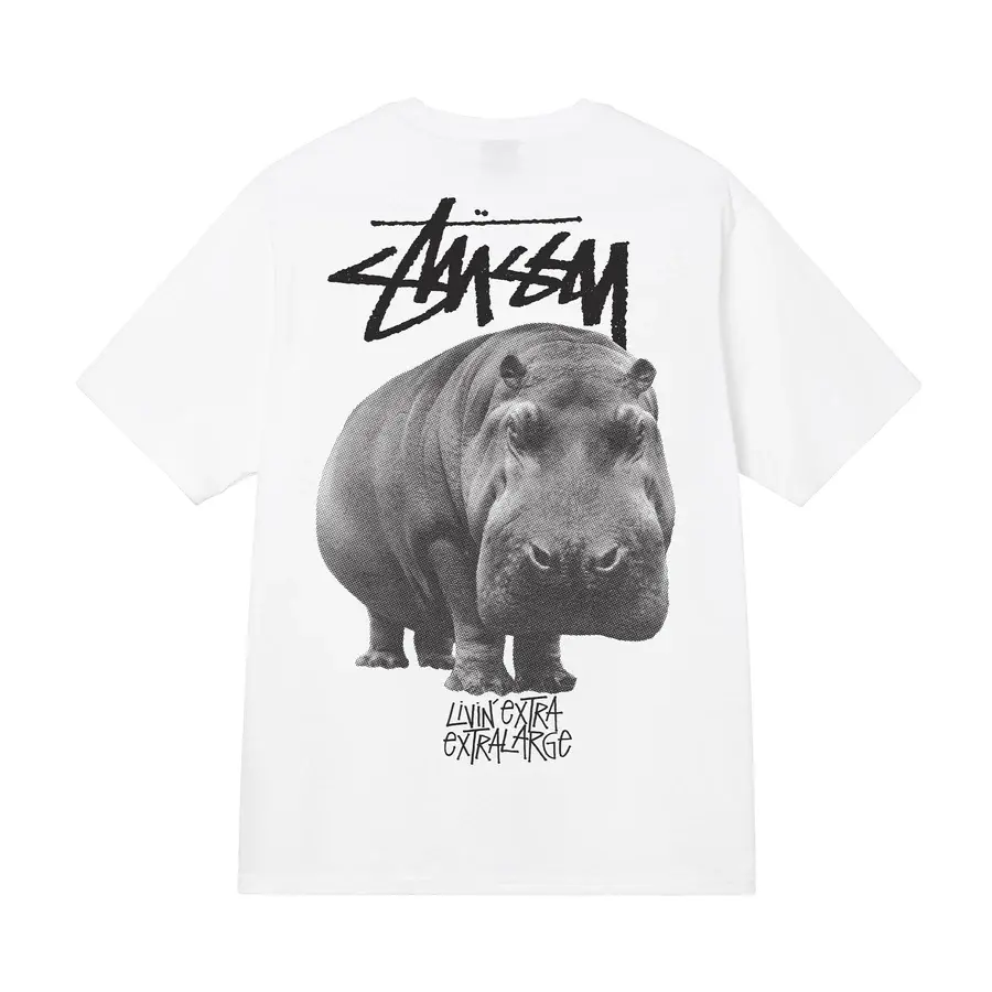 Áo Stussy Livin Large Tee 'White' 1904865