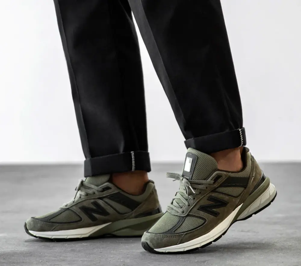 Alternative view of Giày New Balance 990v5 ‘Evergreen’ M990DC5