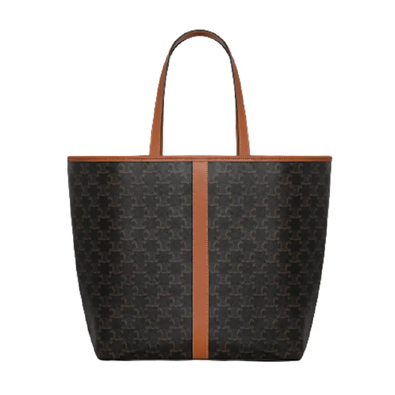 Túi Celine Medium Cabas In Triomphe Canvas Tan 191112CAS-04LU