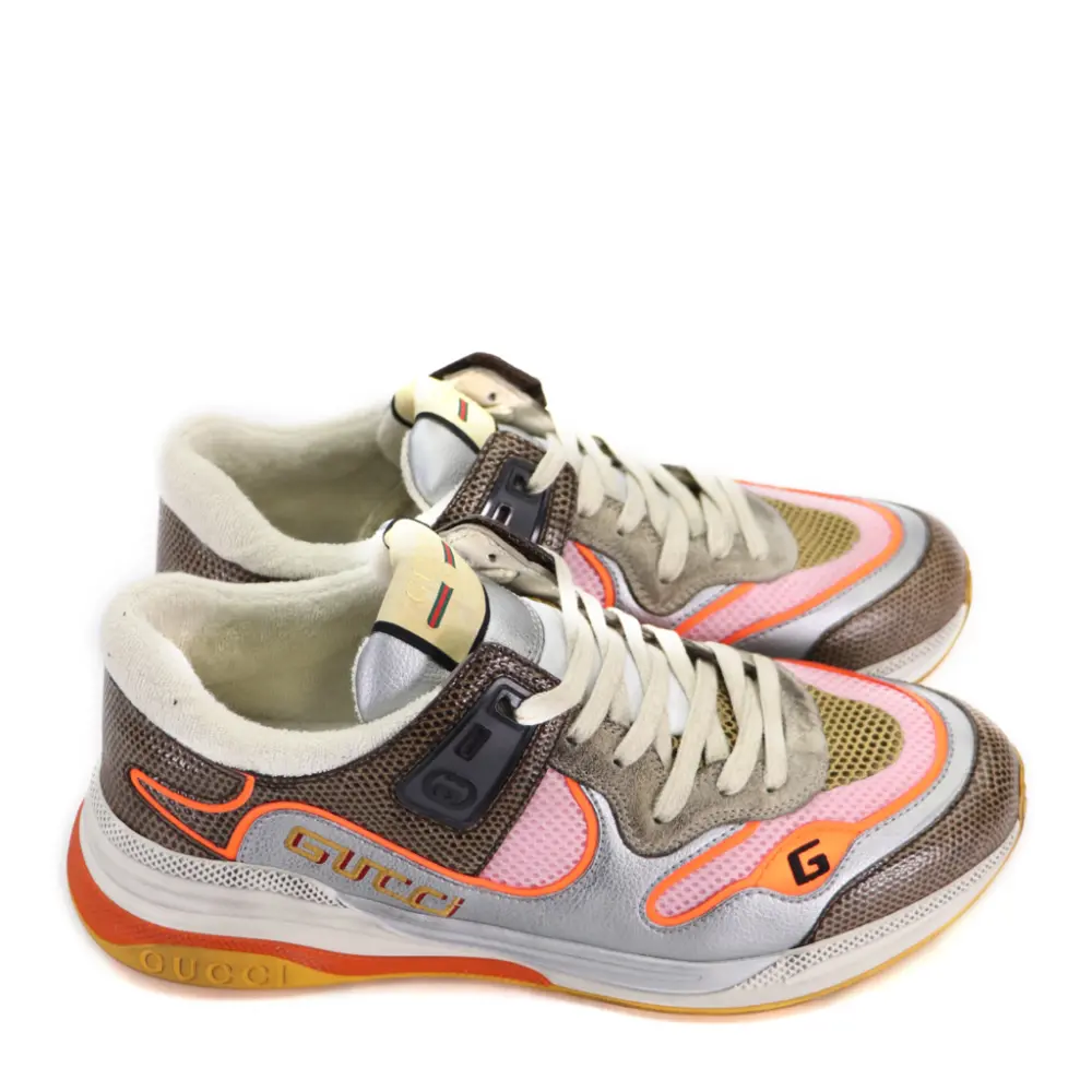 Alternative view of Giày Gucci Ultrapace 'Grey Tejus Printed' 587242-HQK30-8165