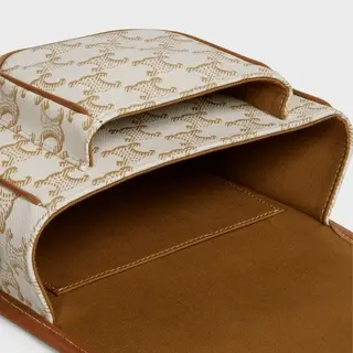 Túi Celine Medium Folco Bag In Triomphe Canvas 191502BZJ-01BC - Ảnh 3