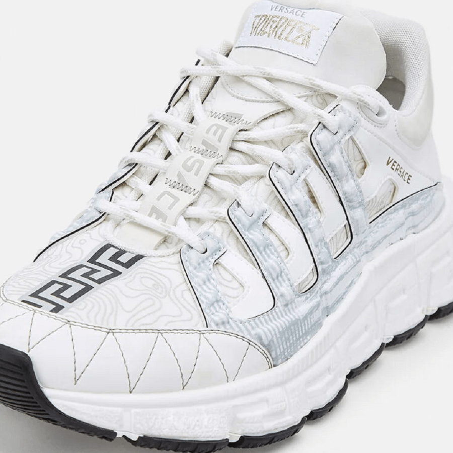 Giày Versace Trigreca Trainers White DSU8094-D18TCG-D0191 - Ảnh 3