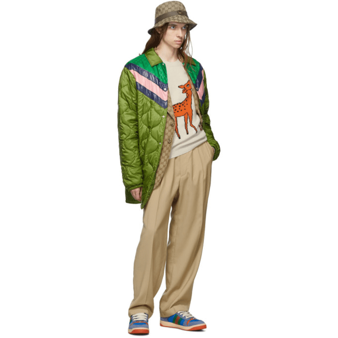 Giày Gucci Screener 'Blue Orange' 576223-9PYQ0-4379 - Ảnh 2