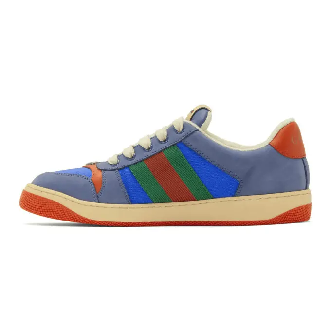 Giày Gucci Screener 'Blue Orange' 576223-9PYQ0-4379 - Ảnh 3