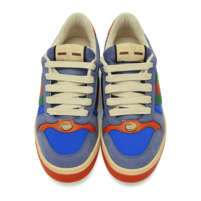 Giày Gucci Screener 'Blue Orange' 576223-9PYQ0-4379 - Ảnh 5