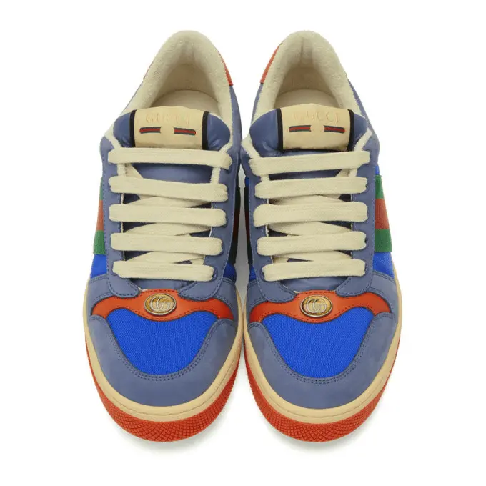 Giày Gucci Screener 'Blue Orange' 576223-9PYQ0-4379 - Ảnh 5