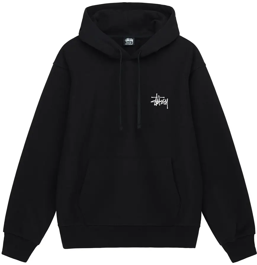 Áo Stussy Basic Stussy Hoodie 2023 'Black' 1924870M