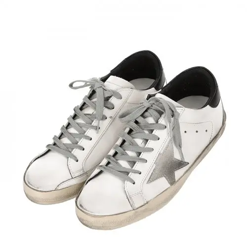 Giày Golden Goose Superstar W55 White Black Tab GMF00102-F000318-10220 - Ảnh 3