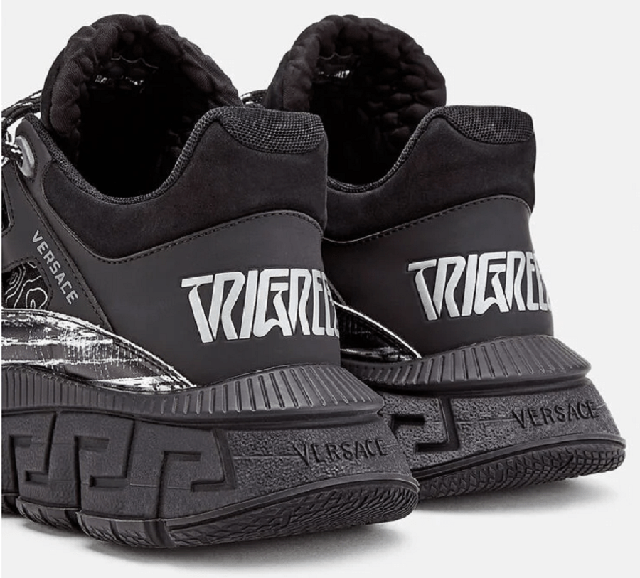 Giày Versace Trigreca Trainers Black DSU8094-D18TCG-D4192 - Ảnh 5